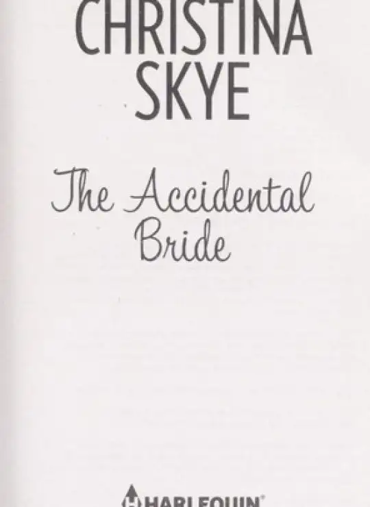 كتاب The Accidental Bride